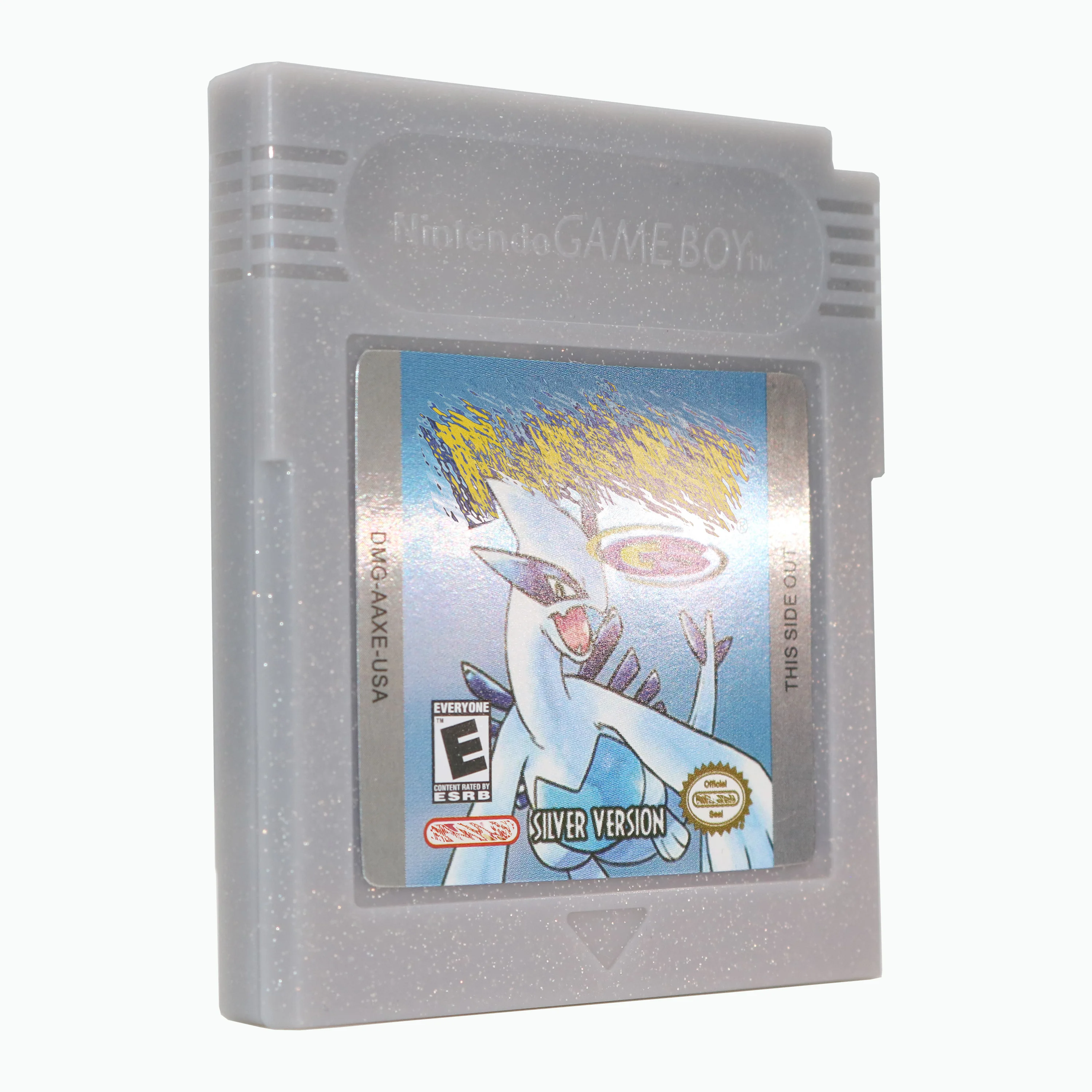 Игровой картридж US Poke Mon Silver Version GBC, 16-битная игровая консоль для видеоигр, карта, высокое качество, английский язык для GBC/GBA