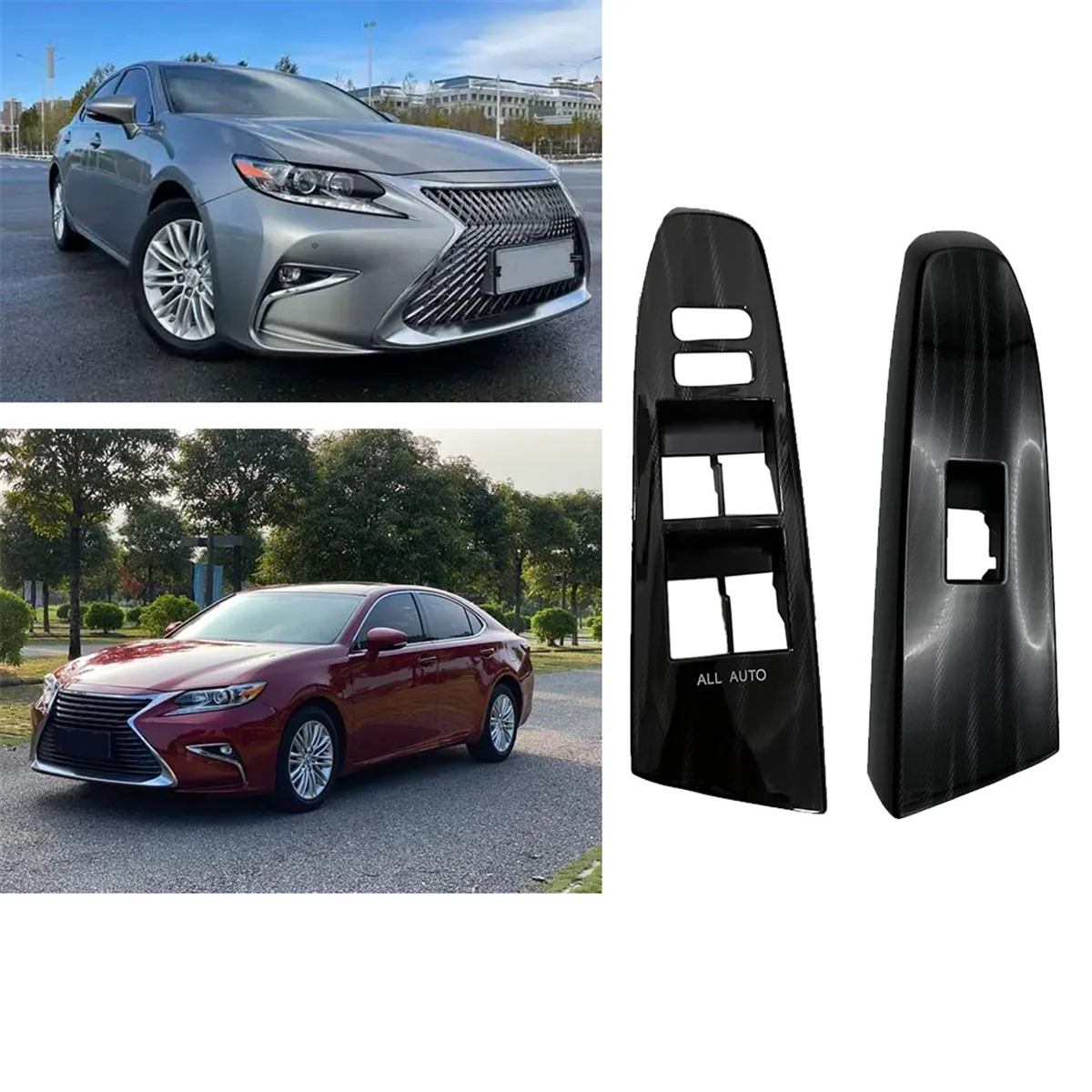 1 пара крышка кнопки подлокотника передней двери и окна 74232-0P040 74231-0P040 для Lexus 2010-2017