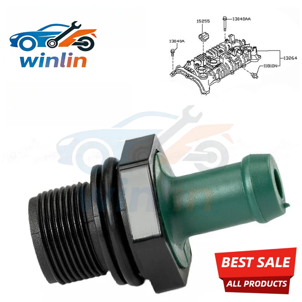 Фото 1035A422 11810-6N202 10 шт. клапаны PCV для Mitsubishi Lancer Outlander ASX Nissan Altima, замена №2