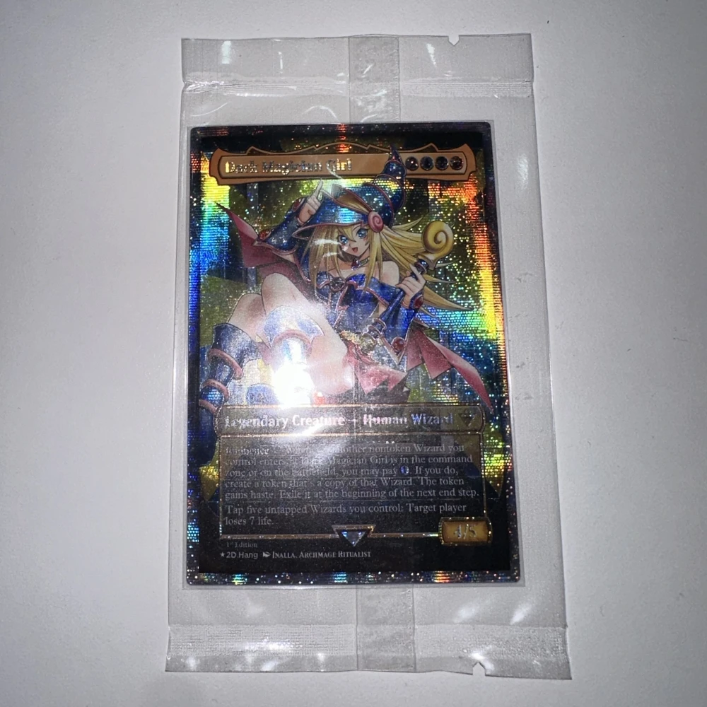 Настольная игра Yu Gi Oh Dark Magician Girl OCG коллекция на английском/японском языках