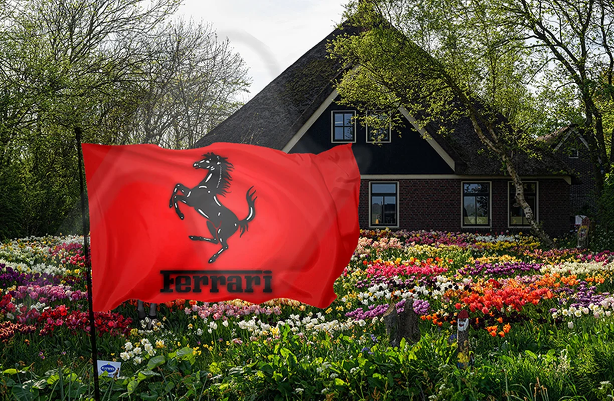 Лидер продаж 2022 логотип Ferrari 1189 флаг гордости печатный подарочный баннер