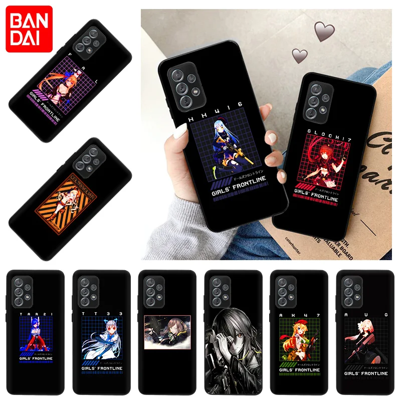 

Phone Case For Samsung A53 A33 A23 A13 A73 A52 Girls Frontline Soft Galaxy A22 A72 A32 A42 A71 A51 A41 A31 A21S A12 A11 S9 Cover