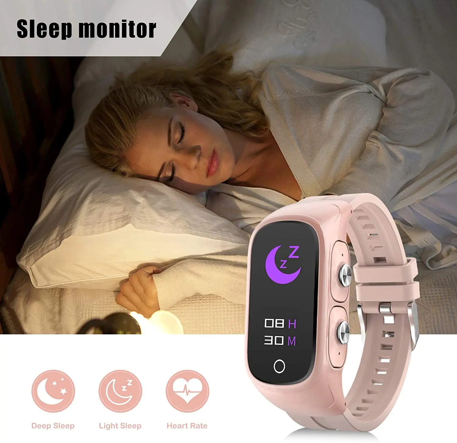 Умные часы-наушники-фитнес-трекер комбинированные беспроводные Bluetooth-наушники 2