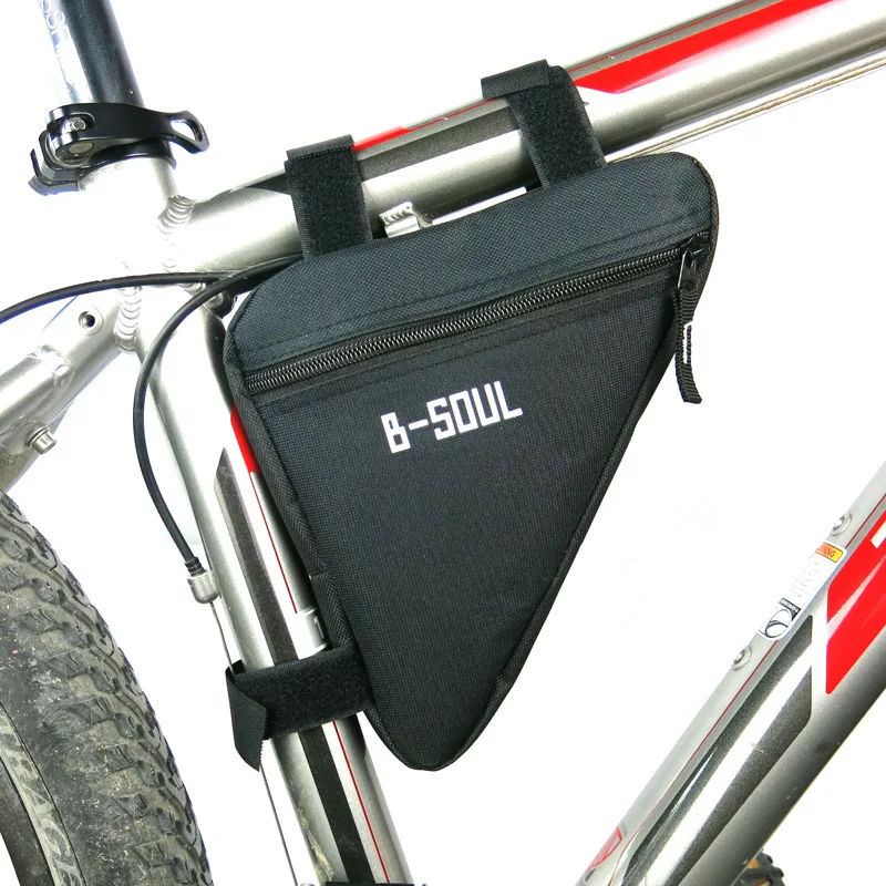 

B-Soul Frame Bag Front Tube Frame Handlebar Waterproof Cycling Bags Triangle Pouch Holder Mountain Bike Tool Pouch Outdoor