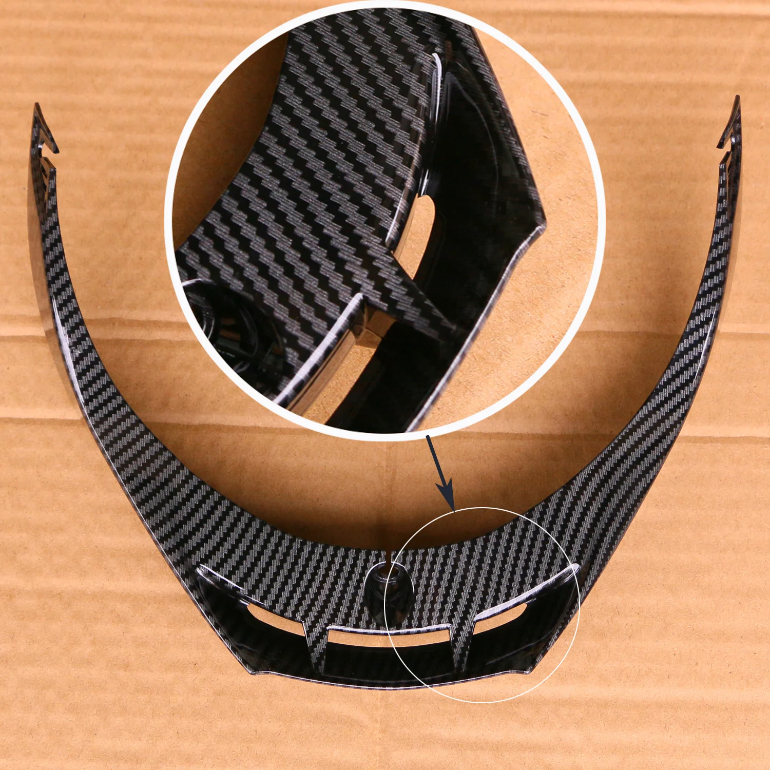 Задний спойлер для мотоциклетного шлема Aurora ABS из алюминиевого сплава чехол GPR GPRR