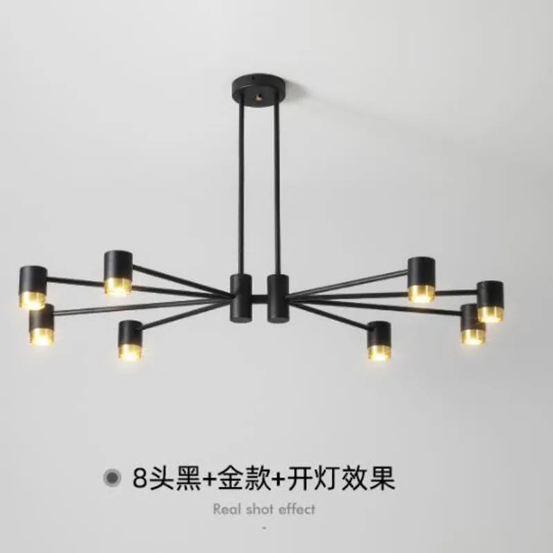 

Modern Branch Chandelier Lighting Nordic Spot Light Fixture For Living room /Bedroom Black/White Chandelier Lamp Indoor