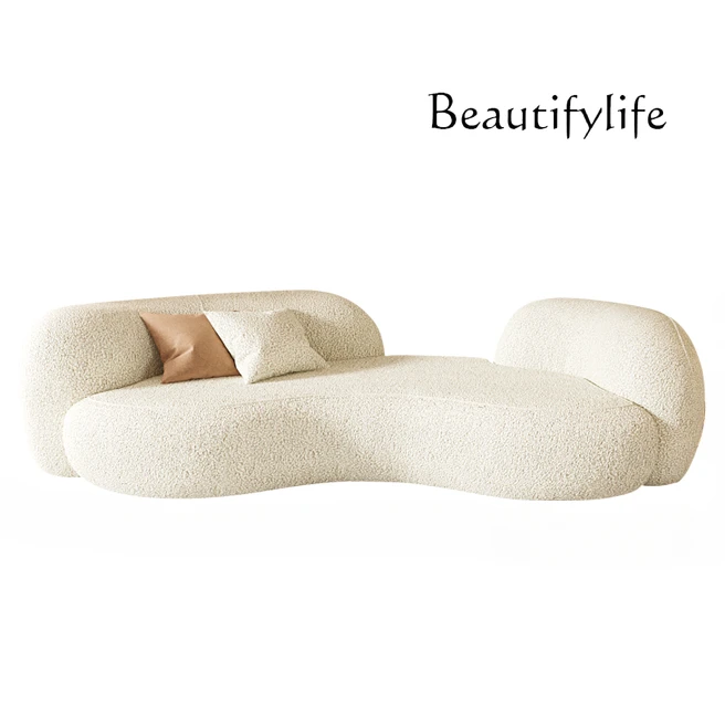 Wabi Sanfeng B &amp Изогнутый диван для салона красоты принимает индивидуальный