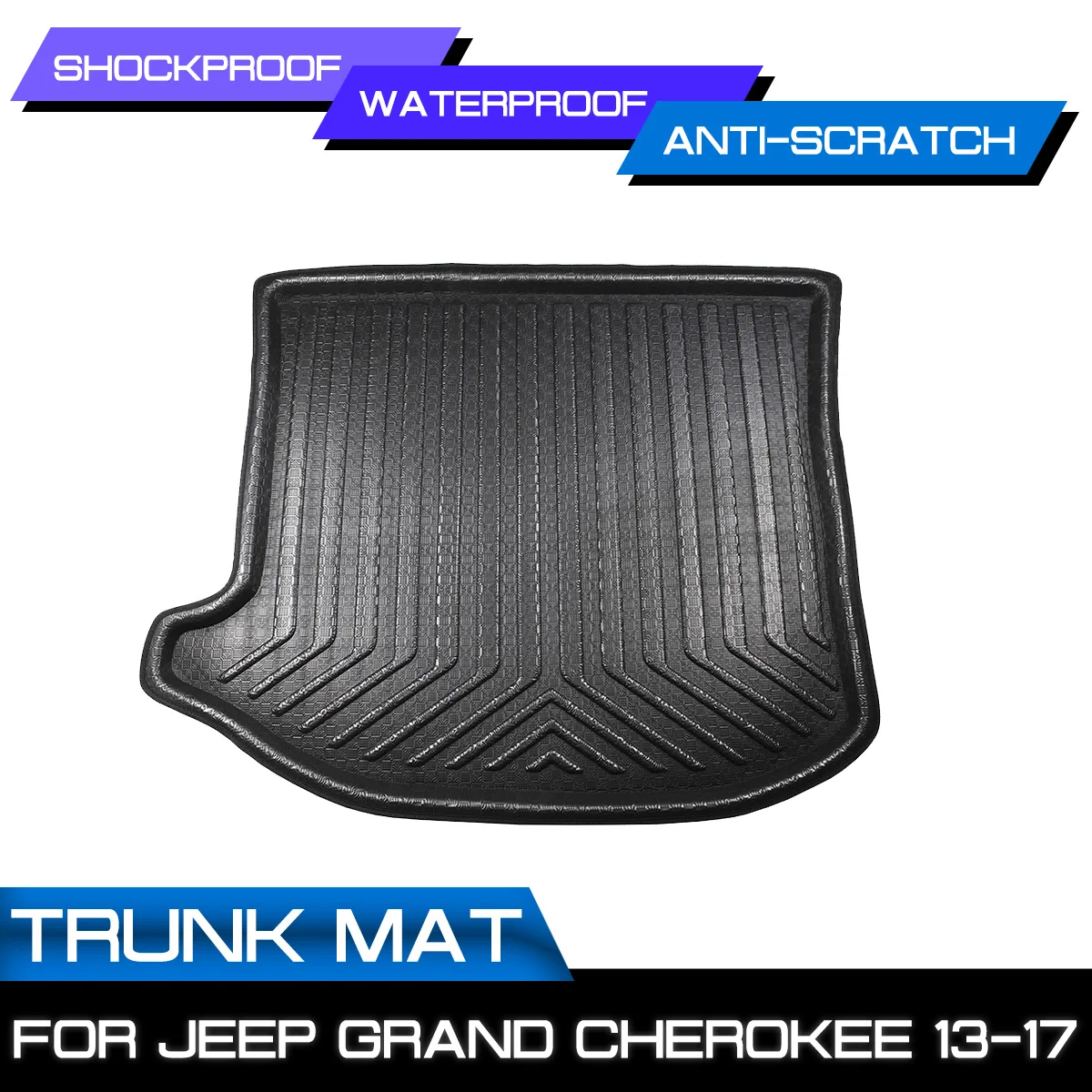 

Car Rear Trunk Boot Mat Waterproof Floor Mats Carpet Anti Mud Tray Cargo Liner For Jeep Grand Cherokee 2013 2014 2015 2016 2017