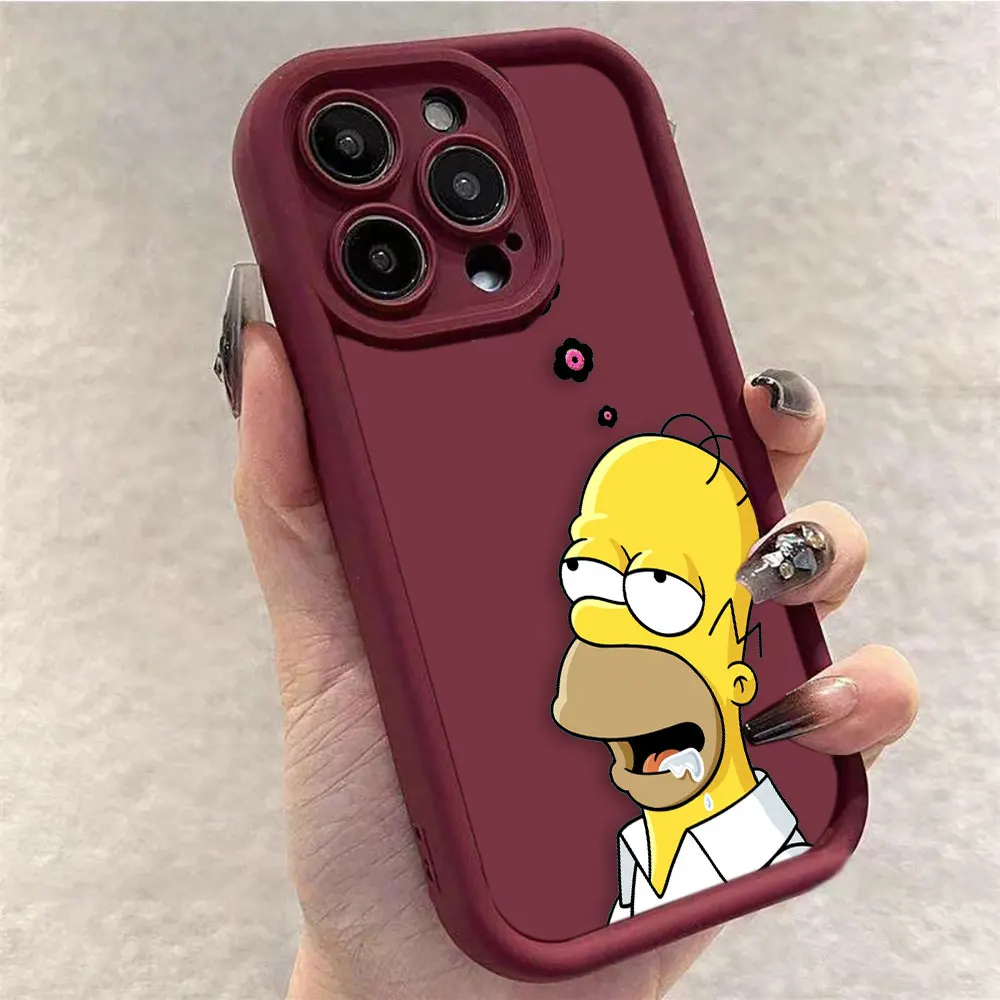 Чехол для телефона Funny Simpsons ComicPhone SAMSUNG A25 A11 A10 A06 A05 A04 A03 A02 A01 F05 F04 M05 M04 M02 M01 S CORE