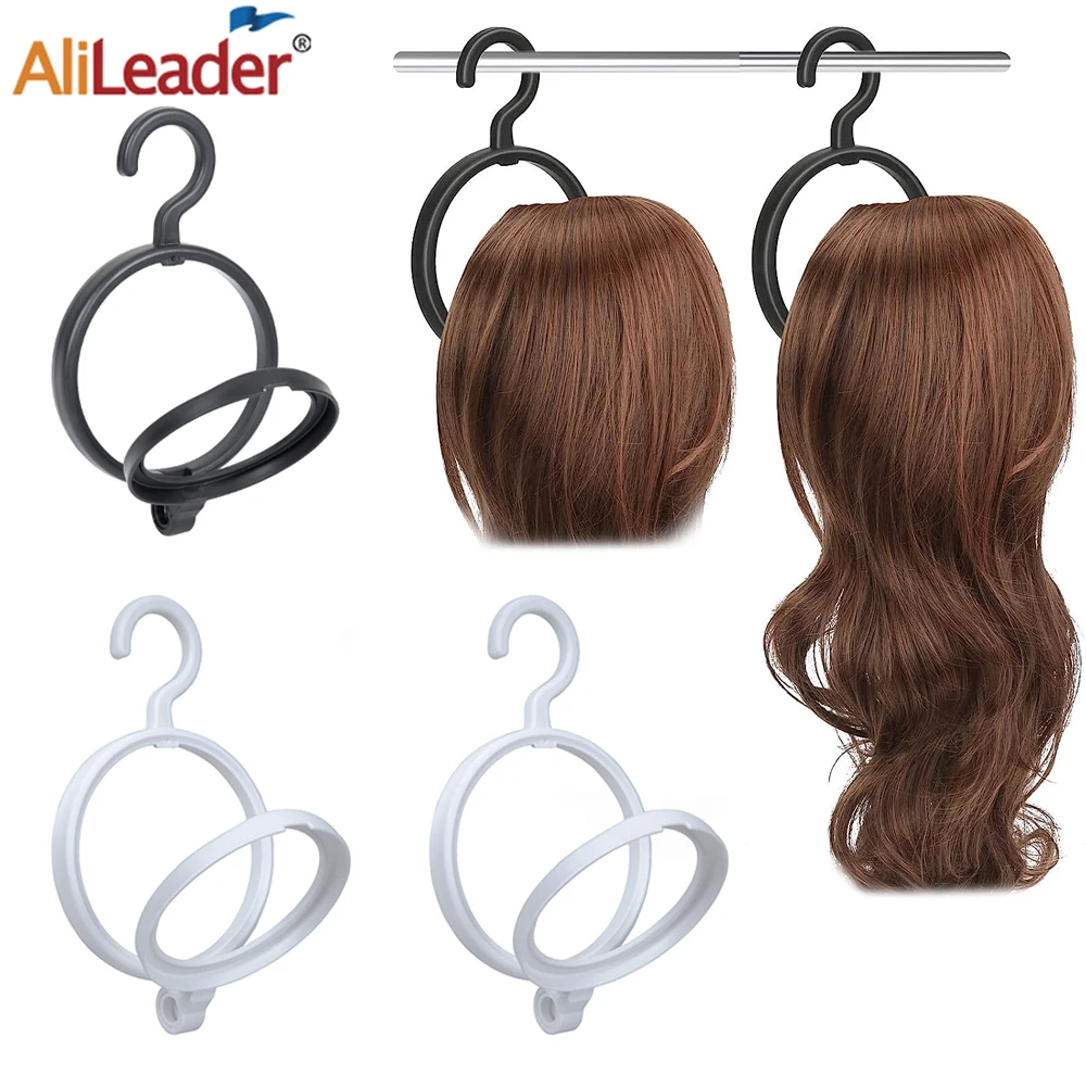 

Alileader Wig Stand Holder Black White Portable Wig Stand Hanging Holder Wig Stands For Multiple Wigs Stands Hanger For Women