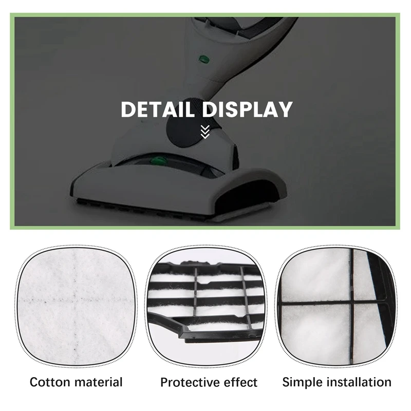6 шт. для Vorwerk Kobold сменные фильтры защита двигателя VK150 VK140 аксессуары