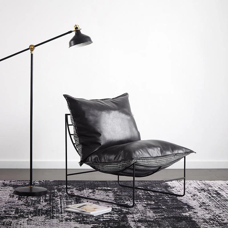 

Modern Furniture Sofa Chair Nordic Light Luxury Simple Retro Industrial Style Lazy Single Balance Lounge Chair Lounge Chair