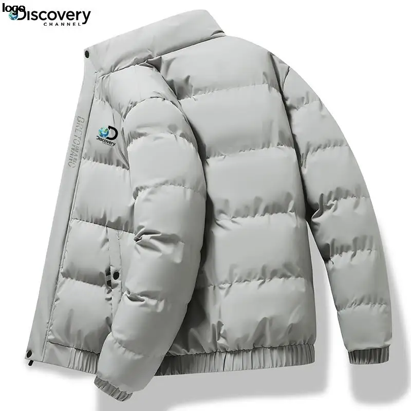 2022 new autumn and winter Discovery Channel men's aviator trench coat casual outdoor street fashion warm zipper jacket