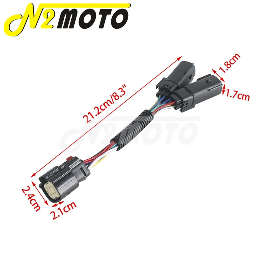 6-контактный задний флейный соединитель жгут проводов для освещения