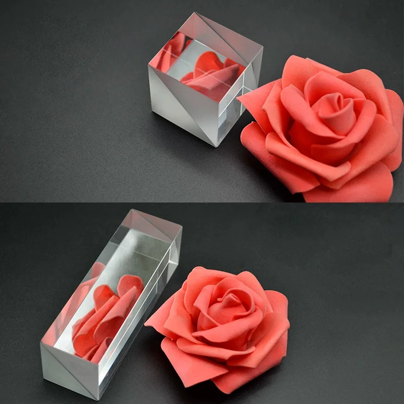

10X10mm Glued Reflection Quadriprisms Quadratic Cell Phone Measurement Detect Light 90 Degrees Inside And Outside Lens