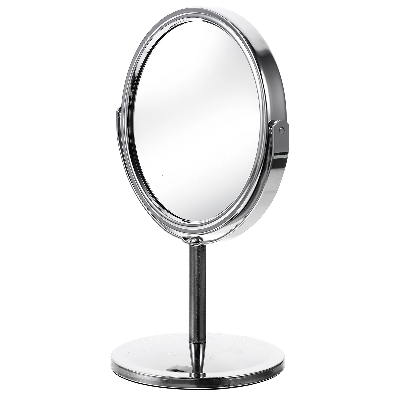 

Table Top Mirror Personal Mirrors Double Sided Silver Vanity Makeup Miss Shaving 360 hairstyle for men