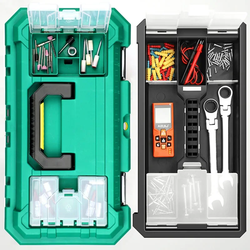 

Storage Hard Tool Toolbox Empty Screwdriver Suitcase Boxs Organizer Portable Case Large-capacity Box Multifunctional Parts