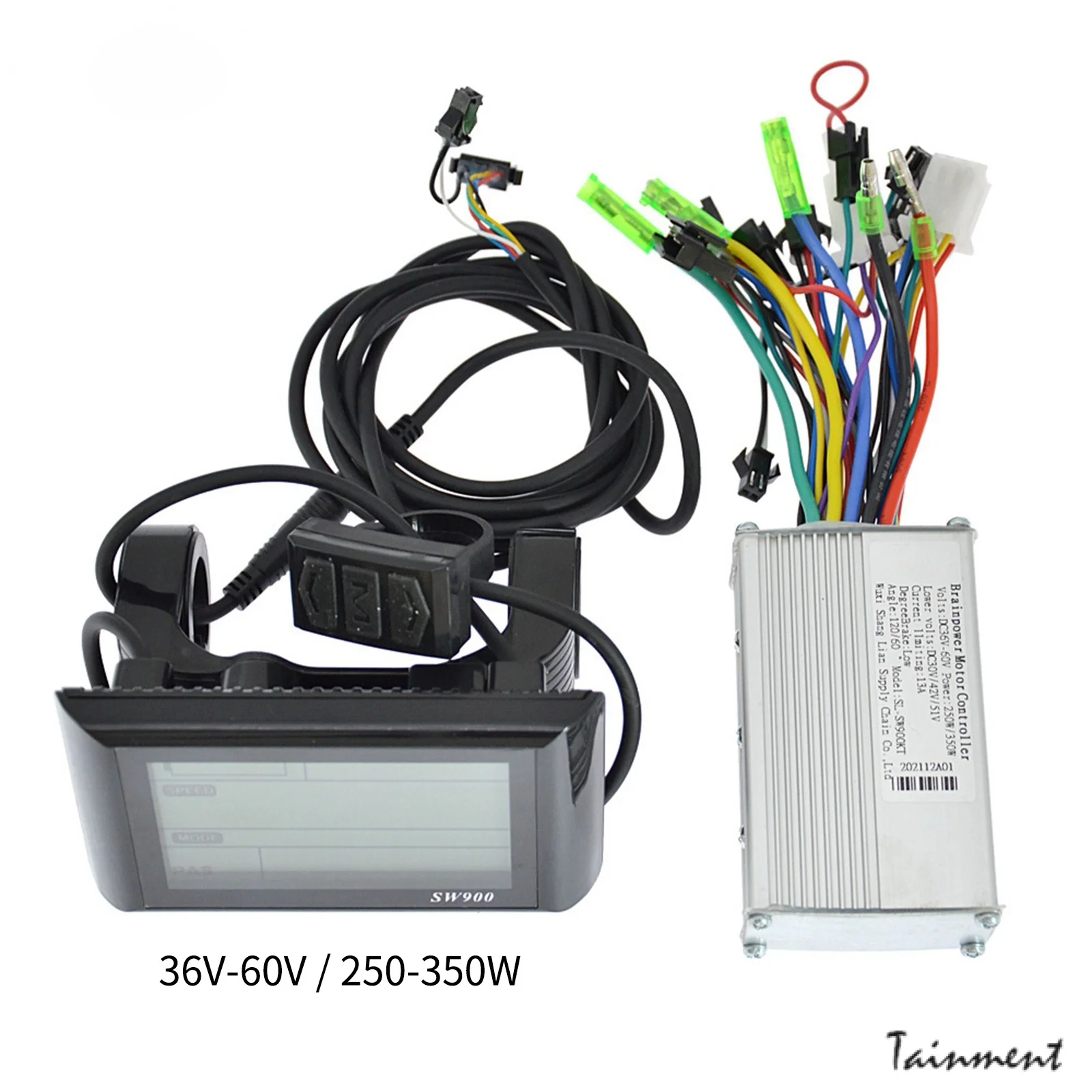 

Controller Display Electric LCD Meter 24-48V 36V-60V 250W-350W Dual Mode Controller for Electric Bike Retrofit Accessories
