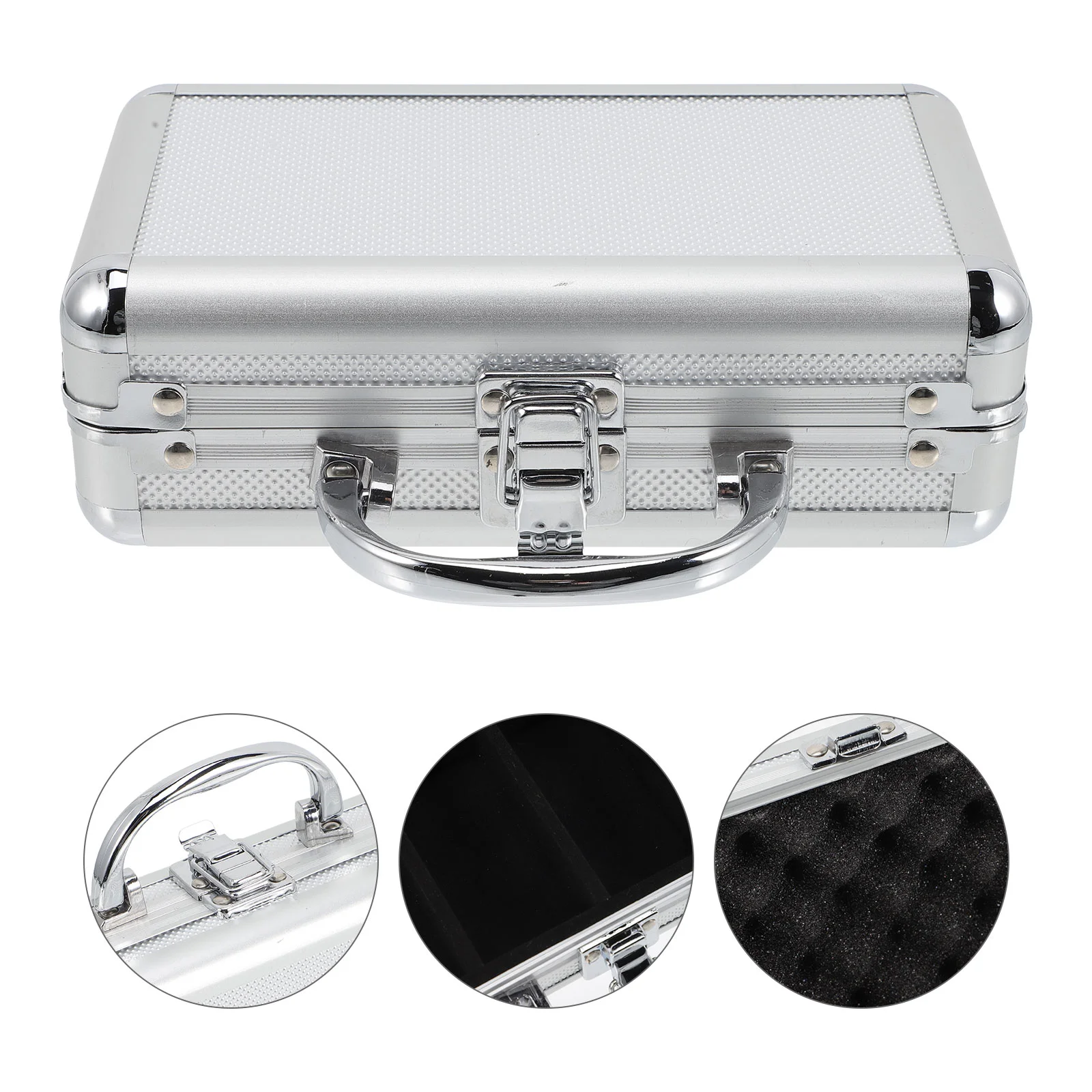 

Металлическая переносная корзина для чехла, контейнер-поднос, портативная корзина для макияжа, коллекционная корзина из сплава, держатель ...