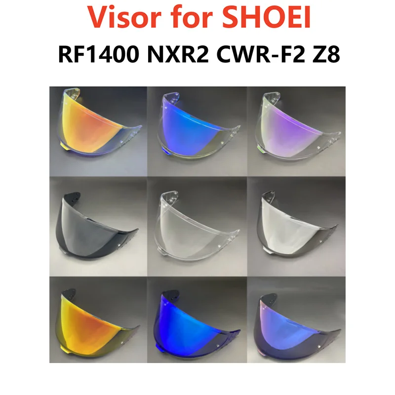 

Motorcycle Helmet Visor for SHOEI RF1400 NXR2 CWR-F2 Z8 Casco Moto Shield Sunscreen Windshield Motorcycle Helmet Accessories