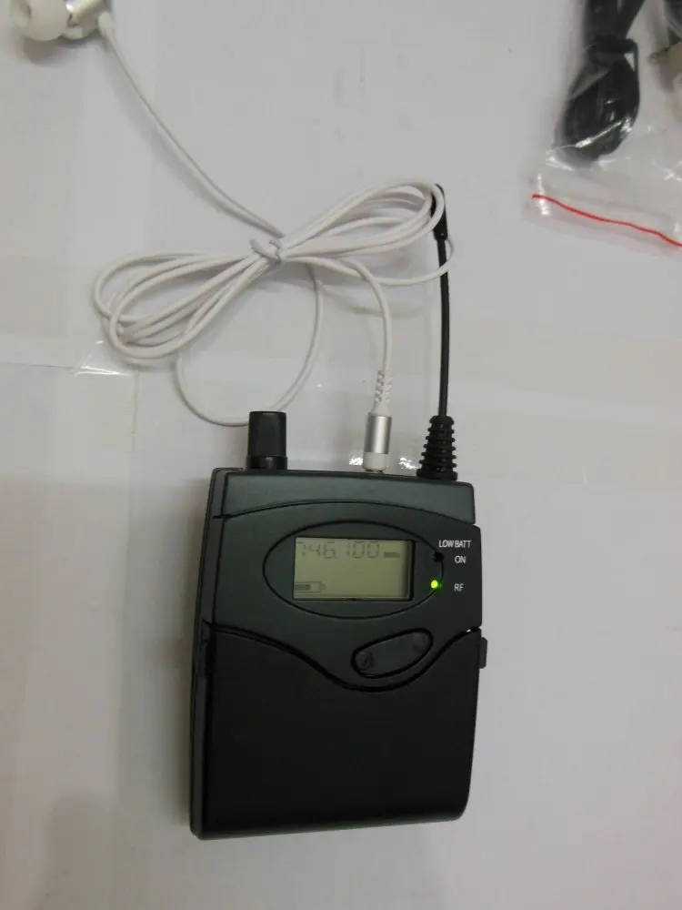Фото Bodypack Приемник поясной рюкзак Приемники-вкладыши для прослушивания беспроводной системы мониторинга Tour Guide DSLR Камера Видеокамера Микрофон №5