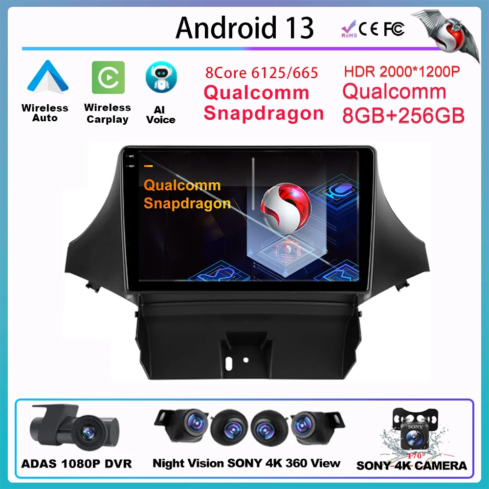 

Car Radio Carplay Android For CHEVROLET ORLANDO 2010 - 2018 Multimedia Navigation Receiver System Vehicles No 2din All-in-One BT