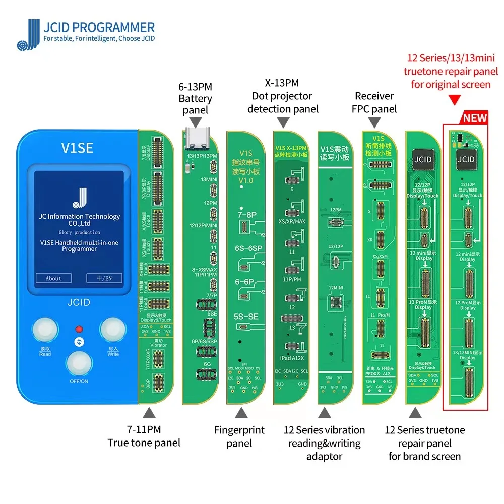 Фото TLF Новое обновление Jc V1se для телефона True Tone Health Face Id Ремонт отпечатков пальцев Программатор №2