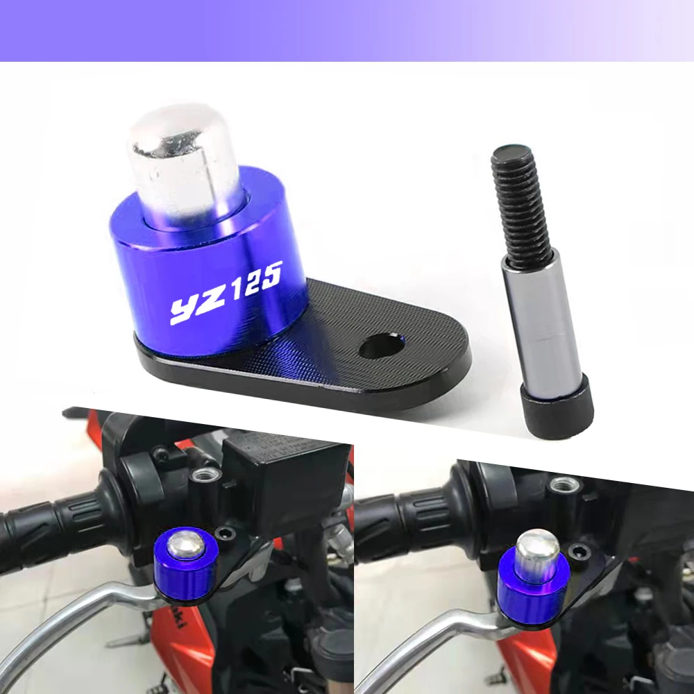 

Motorcycle Accessories Parking Brake Switch Control Lock Ramp Braking Auxiliary Stops NEW For Yamaha YZ125 YZ250 2001-2021
