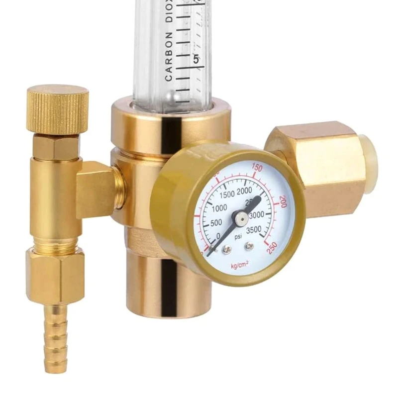 Регулятор газа аргона расходомер 0-25 л/мин AR-191 для сварочного аппарата TIG полный