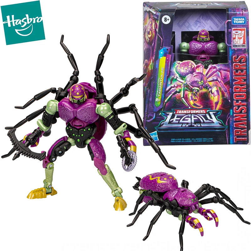

In Stock Hasbro Transformrs Legacy Predacon Tarantulas Dluxe Class Action Figure Collectible Comic Anime Model Toys Gift for Fan