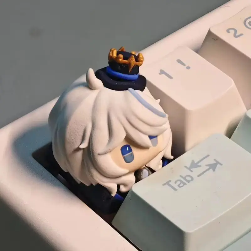 2024 новый продукт игровой автомат Genshin Impact колпачок для клавиатуры милая кавайная