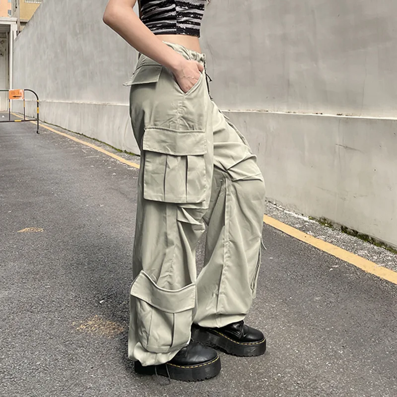 90s Harajuku Cargo Pants Women Vintag 