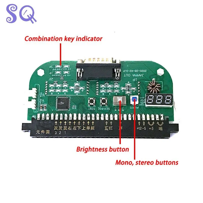 Джойстик JAMMA-USB и геймпад SNK DB15 Super CBOX V4.0 совместимый с различными часто