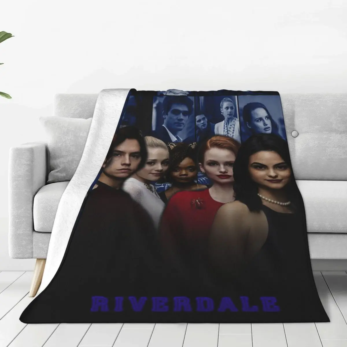 

Riverdale Blanket Fleece Spring Autumn Cheryl Archie Josie Veronica Ultra-Soft Throw Blankets for Bed Outdoor Bedspreads