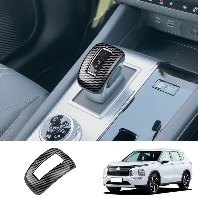 

Для Mitsubishi outlander 2022 2023 2024 ABS отделка из углеродного волокна