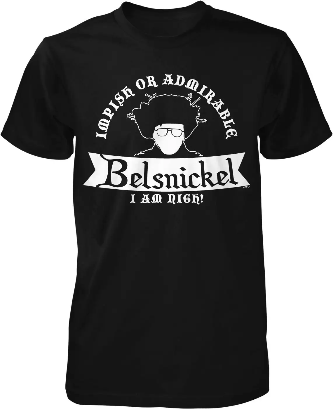 Мужская футболка Belsnickel Impish or Admirable I am Nigh HOOD_02828