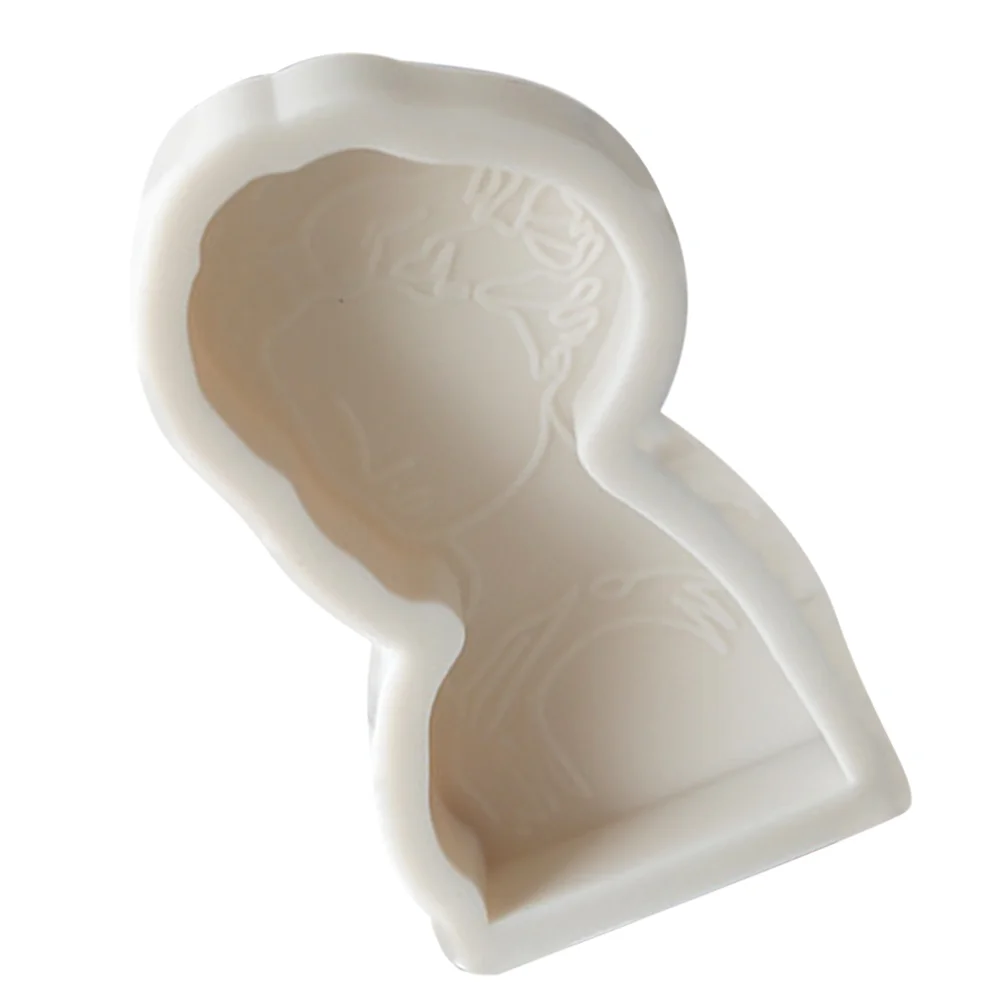 

1pc Soap Mold Creative Soap Making Mold DIY Candle Mold Biscuits Mold