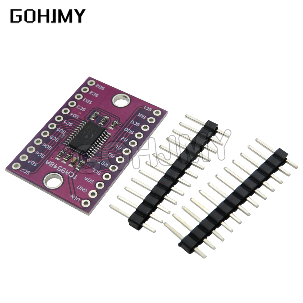 1 шт., TCA9548 CJMCU- 9548 TCA9548A, от 1 до 8 I2C, 8-канальная Плата расширения, IIC модуль, макетная плата, Новинка