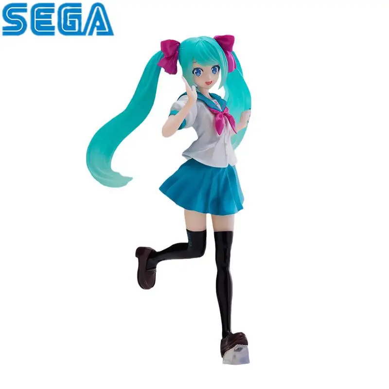 

Original SEGA Hatsune Miku Luminasta 16Th Anniversary 18Cm Anime Action Figurine Model Collection Toys for Girls Gift