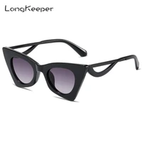 summer personalized small frame sunglasses women designer shades trendy uv400 eyewear men colorful cateye sunglasses gradient