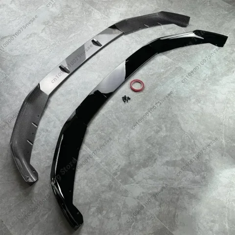 Для BMW 5 G30 G31 LCI M-Sport 520i 530i 540i M550i 2020-2023 передний бампер, спойлер, сплиттер, передняя защита для губ, защитная крышка