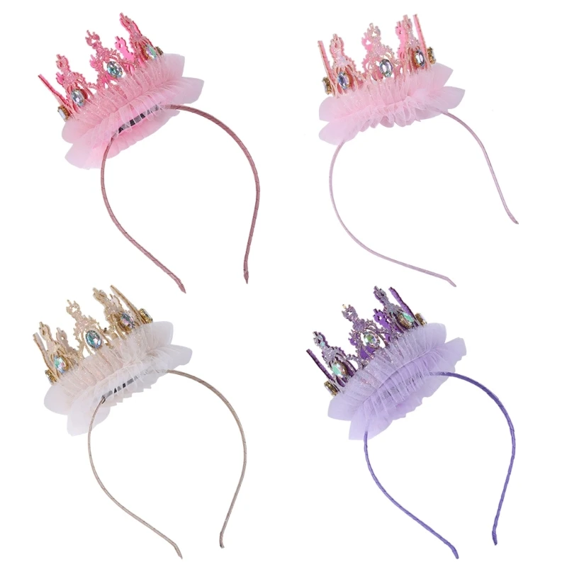 

Princess Headband Princess Crowns Headband Tiaras Birthday Party Crowns For Girl