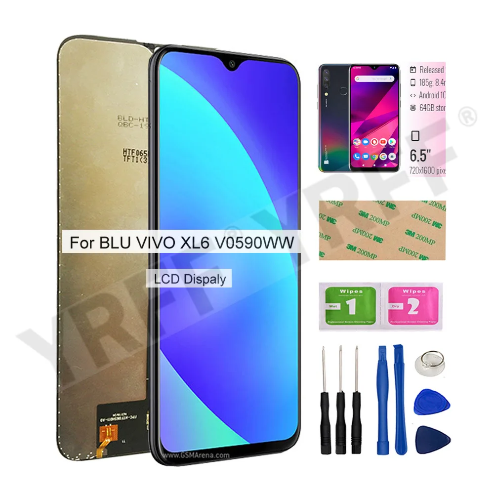 

ЖК-экран s для BLU VIVO XL6 V0590WW, ЖК-дисплей, экран с дигитайзером в сборе, сенсорная панель телефона, запасные части