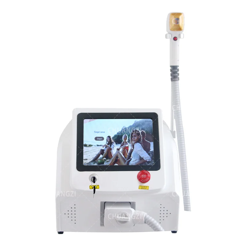 

Hot selling 808nm 755 1064 diode laser Alexandrit permanent hair removal cooling head painless laser hair removal device