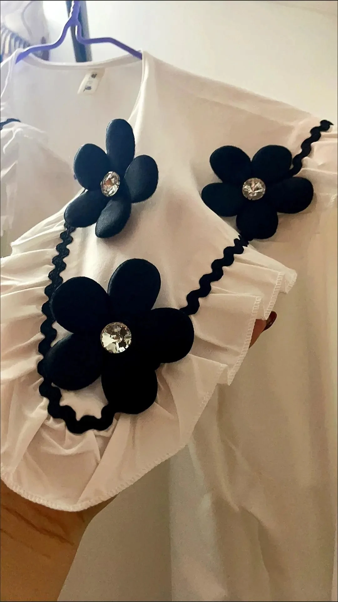 Корейские рубашки женские блузки с бисером и цветочным принтом модная женская