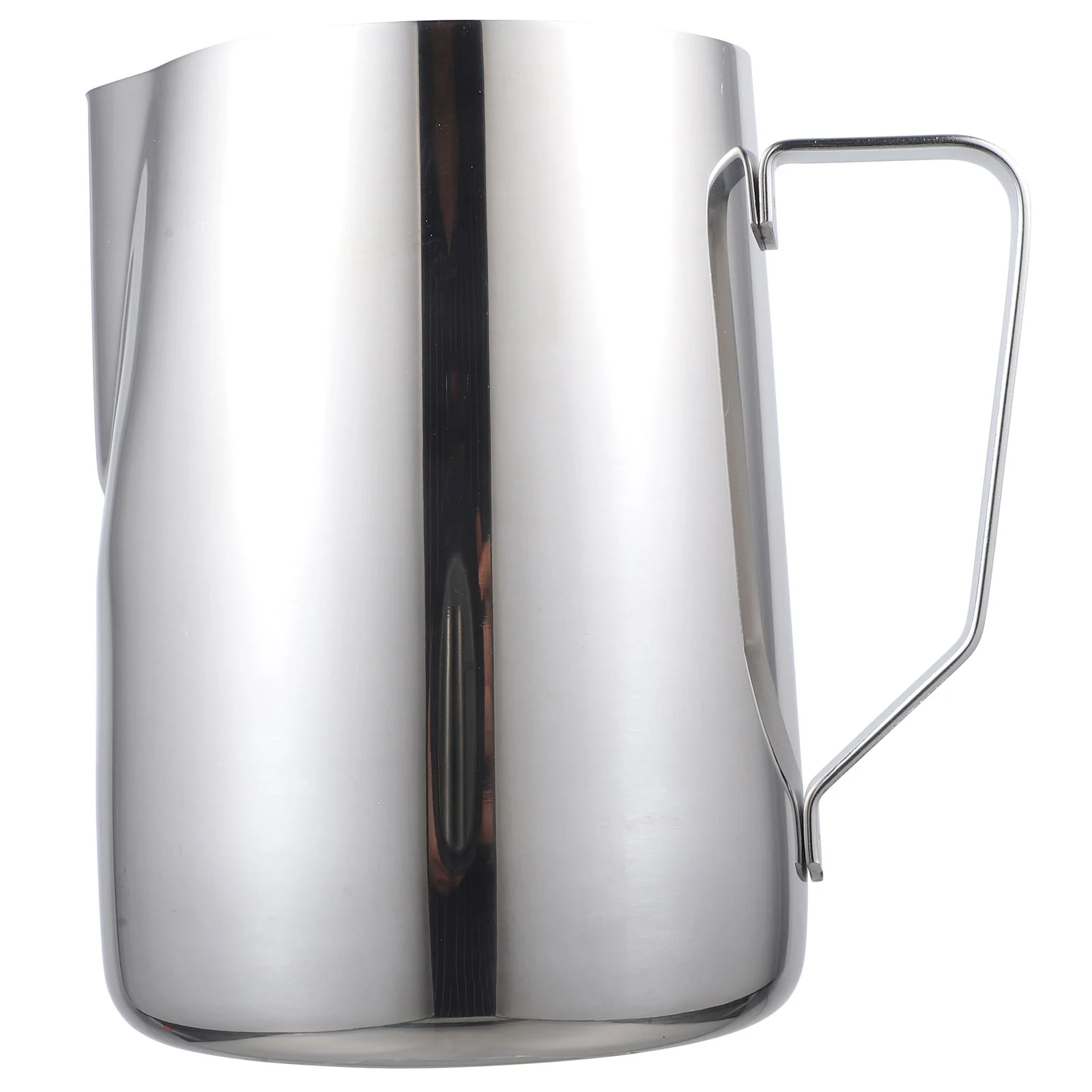 

Stainless Steel Milk Frothing Jug Latte Pourer Cappuccino Coffee Jug (Silver)