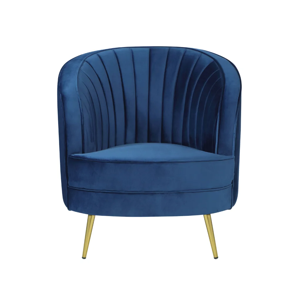 

Coaster Sophia Accent Chair, Blue Velvet