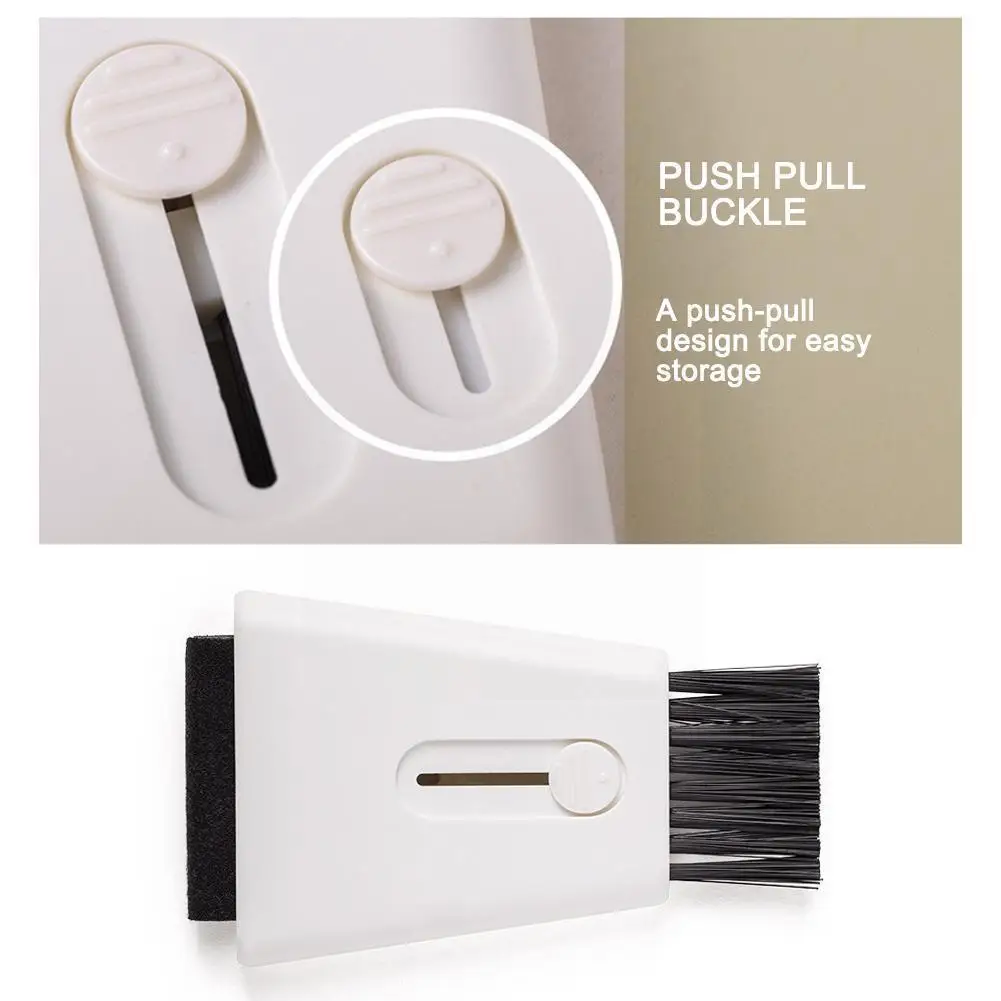 

Retractable Double-ended Computer Keyboard Screen Gaps Brush Screen Wipe Dust Cleaning Tools For Mobile Phone//laptop/t I8v5