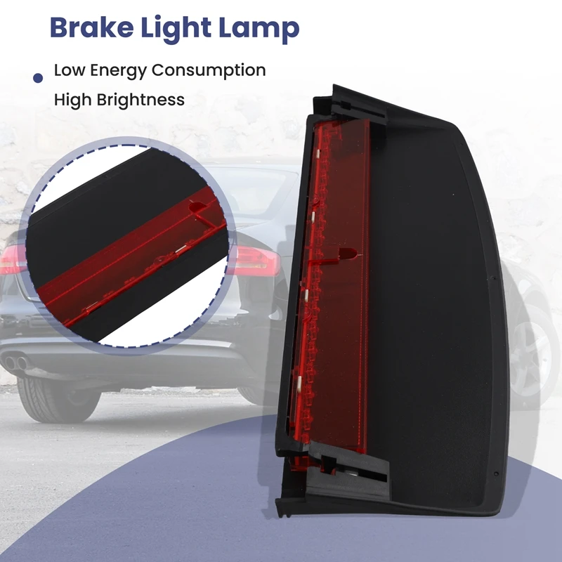 Центральный задний фонарь с высоким креплением третья 3-я стоп-сигнал для A4 B8