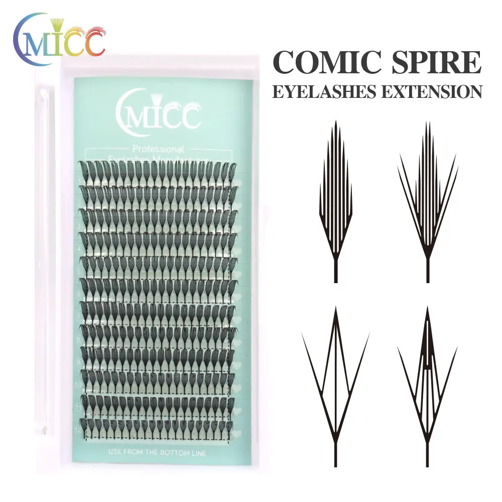 CMICC Премиальные веерные ресницы 0 07 мм 8-15
